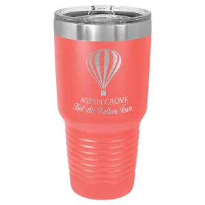 Polar Camel 30 oz. Coral Ringneck Tumbler with Slider Lid