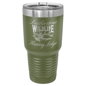 Polar Camel 30 oz. Olive Green Ringneck Tumbler with Slider Lid