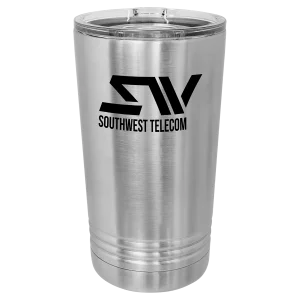 Polar Camel Stainless Steel 16 oz. Pint with Slider Lid
