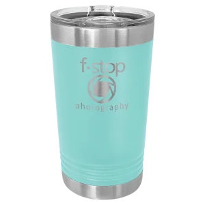 Polar Camel Teal 16 oz. Pint with Slider Lid