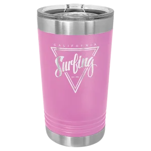 Polar Camel Light Purple 16 oz. Pint with Slider Lid