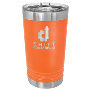 Polar Camel Orange 16 oz. Pint with Slider Lid