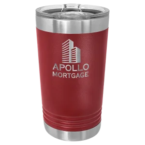Polar Camel Maroon 16 oz. Pint with Slider Lid