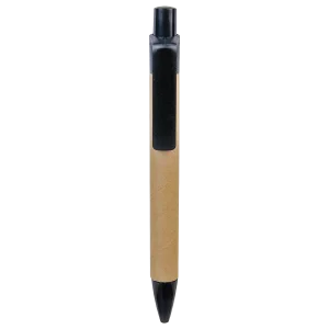 Recycled Paper Pen with Black Trim