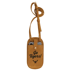 Essential Bag - Engraved Faux Leather, Creekside Collection, Light Brown