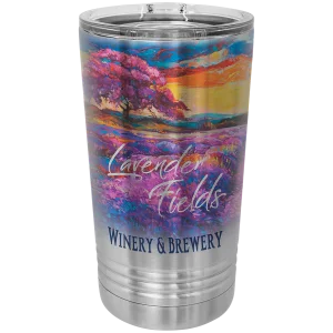 Stainless Steel Custom Printed 16 oz. Polar Camel Pint with Slider Lid