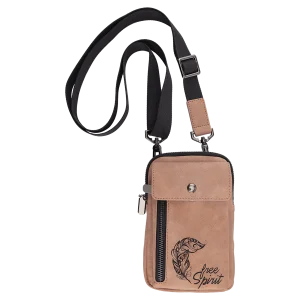 Urban Bag - Engraved Faux Leather, Creekside Collection, Blush