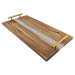 woodgrain/white/gold color variant