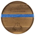 Woodgrain/Blue color variant
