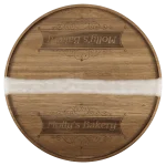 Woodgrain/White color variant